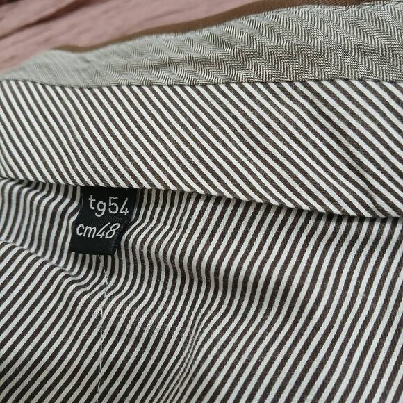 Ermenegildo zegna mens 36 distressed rustic brown chino pants - Picture 9 of 9